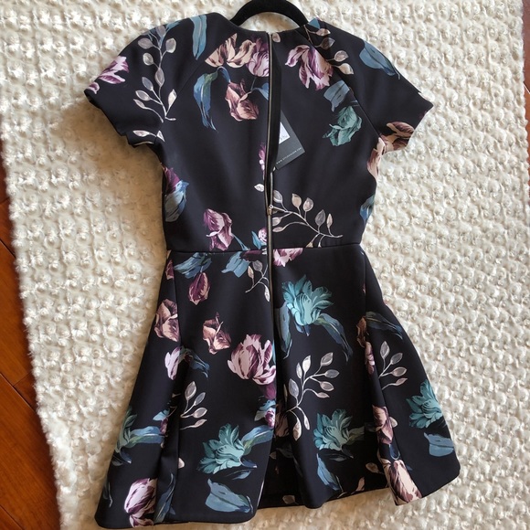 STYLESTALKER Neve Floral Dress fit and flare S - Picture 5 of 8